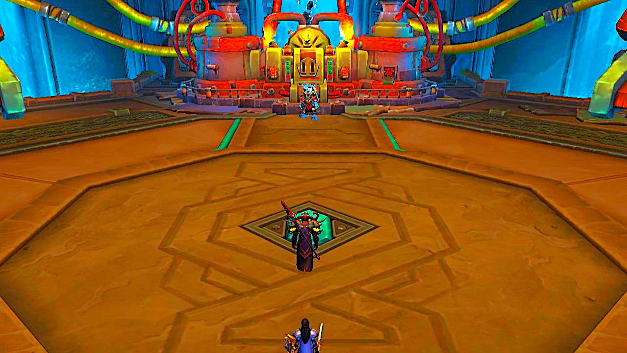 Sur cette image, je vous montre un joueur entrain de faire la quête hebdomaire de la semaine sur le reset.